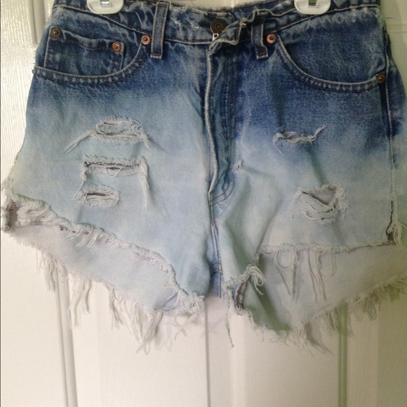 Custom high waist shorts I found from Goodwill