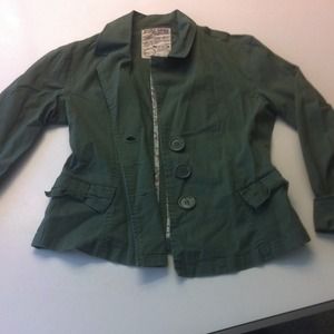Green blazer