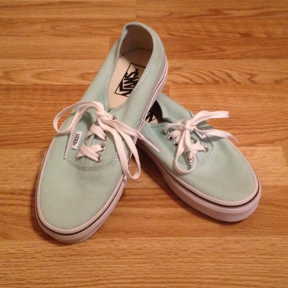 🚫sold🚫 on Vinted: NWOT mint colored Vans - Picture 1 of 3