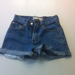 High waisted LEVI shorta