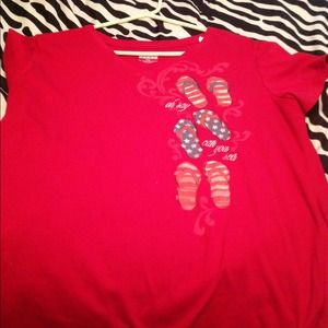 Red shirt