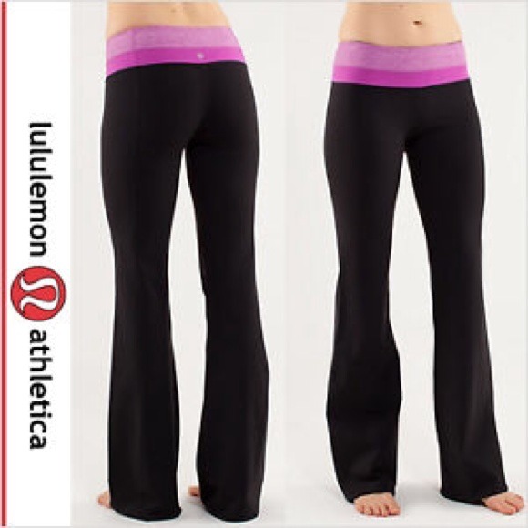 SOLD Lululemon Black "Groove" Pants Size 4