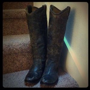 Frye Melissa Button Boots
