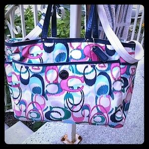Coach diaper bag
