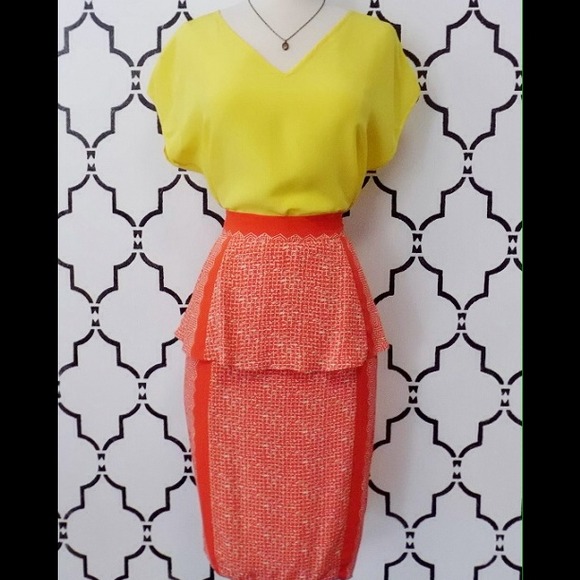 Anthropologie Plenty by Tracy Reese Skirt