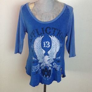 Affliction baseball top