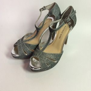 Gianni Bini Gun Metal stilettos