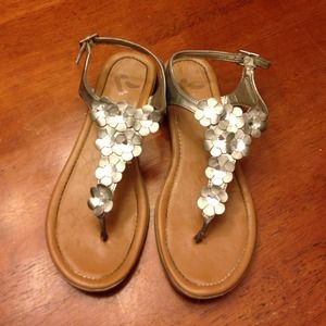 Silver Sandals
