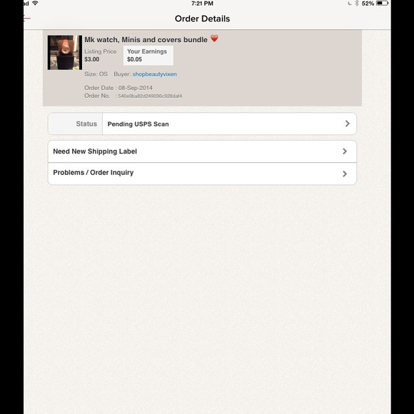 Update for @shopbeautyvixen & @estergrace✌️