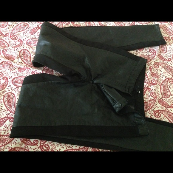 H&M Leather pants