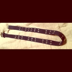 Navy Blue American Eagle Belt