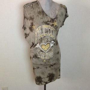 Affliction Slinky Tie Dye Dress