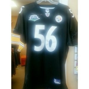 Authentic superbowl woodley JERSEY