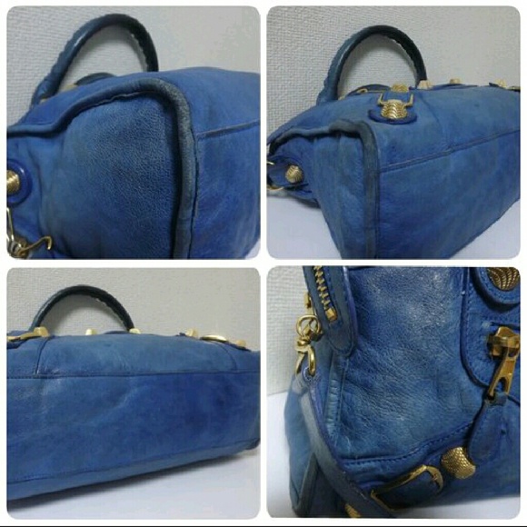 100% Authentic Balenciaga City Blue Ocean GHW - Picture 2 of 4