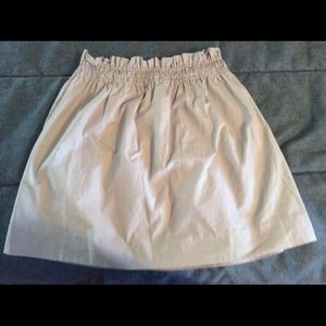 SOLD!!  J. Crew light gray City Mini, size 2