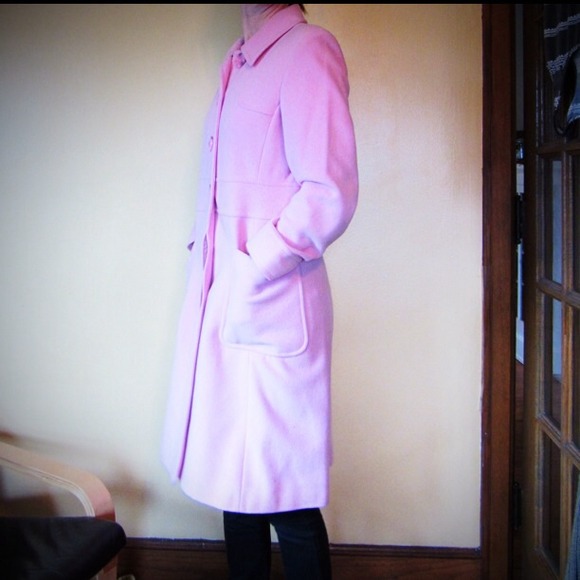 Pink Wool ESPRIT coat - Picture 4 of 4