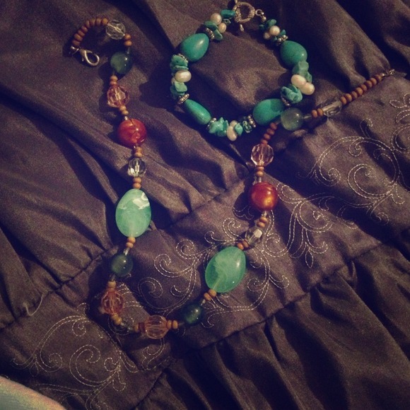 Necklace and bracelet!