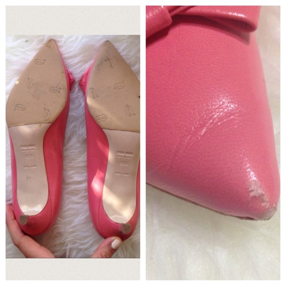 🔥SOLD🔥💯MIU MIU bow front pumps - Picture 4 of 4