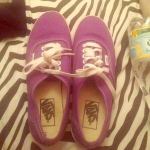 Purple vans