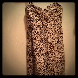 Volcom leopard print dress