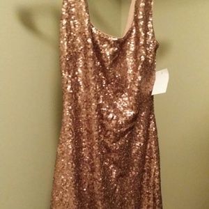 Champagne colored dress