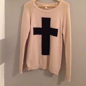 Cream sweater