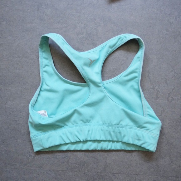 Turquoise Racerback Exercise Bra - Picture 2 of 3
