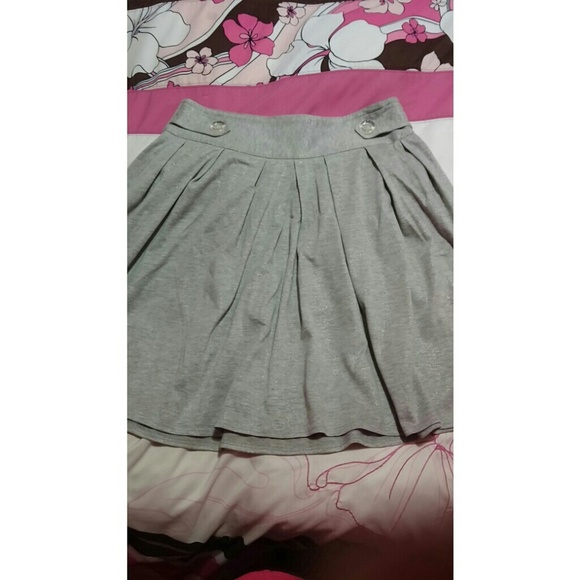 Gray Skirt