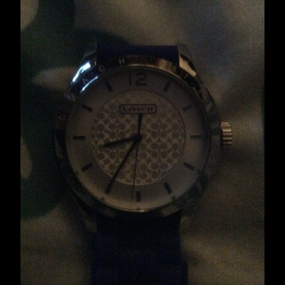 Authentic Coach Blue Jelly watch