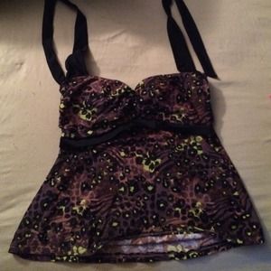 Cheetah bathing suit