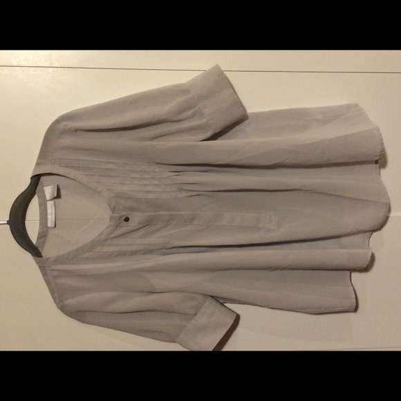 Light grey blouse