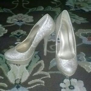 Sparkle high heels