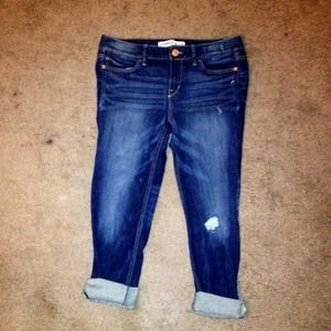 Express Distressed Boyfriend Jean