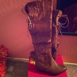 Charlotte Russe knee high boots