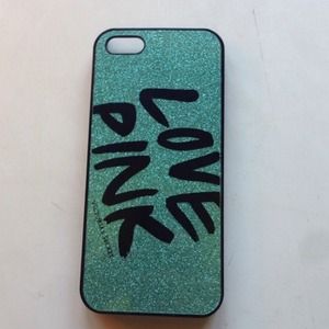 Pink Victoria's Secret iPhone 5/5s case