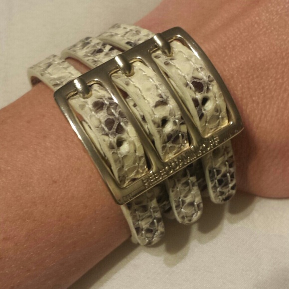 Rebecca Minkoff Snakeskin Bracelet