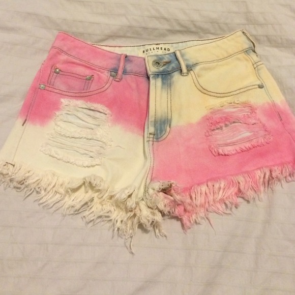 high waisted shorts, PacSun size 5 - Picture 1 of 3