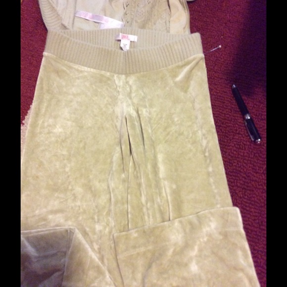 ❤️Gentle Used/JLO SWEATSUIT/grn/hoodie/sweatpants/ - Picture 4 of 4