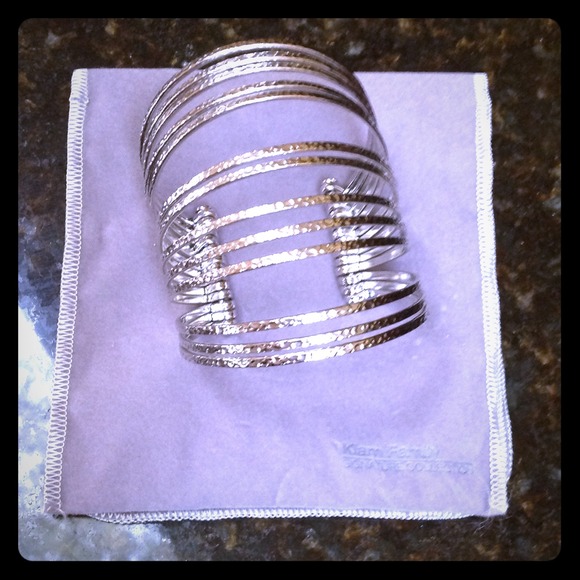 Lia Sophia connected bangle bracelet.