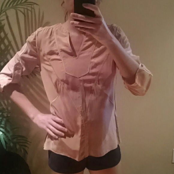Additional photos of silk bcbg top