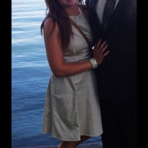 Khaki Jessica Simpson dress