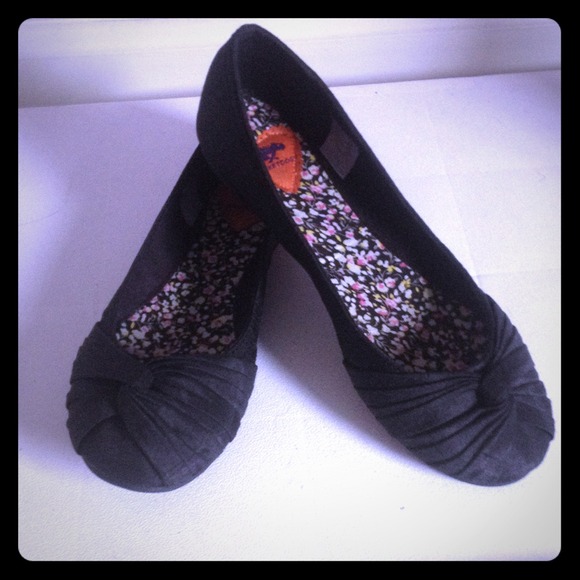 Rocket dog Black Flats