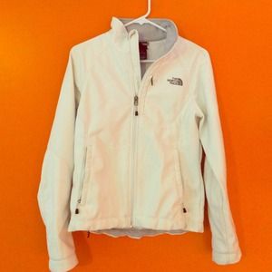 White North Face Coat