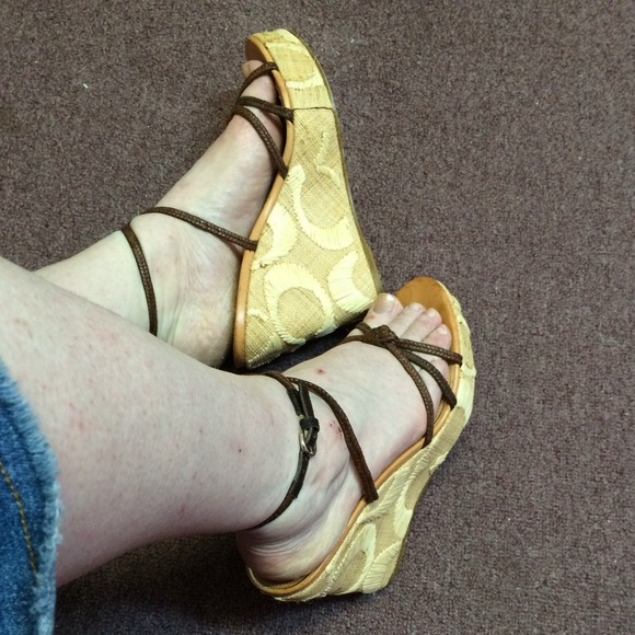 Coach wedges
