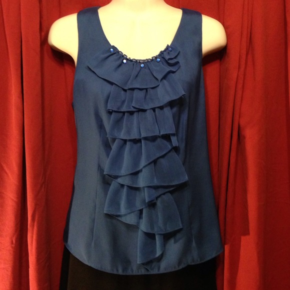 Royal Blue Nine West Top