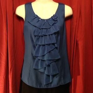 Royal Blue Nine West Top