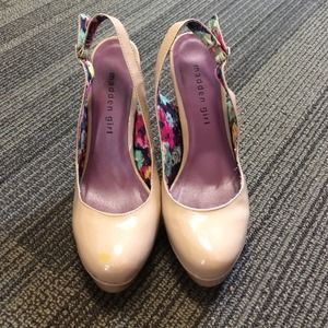 🚧TEMP CLOSED🚧 nude slingback heels