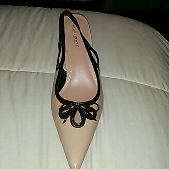 Sling back heels wide width