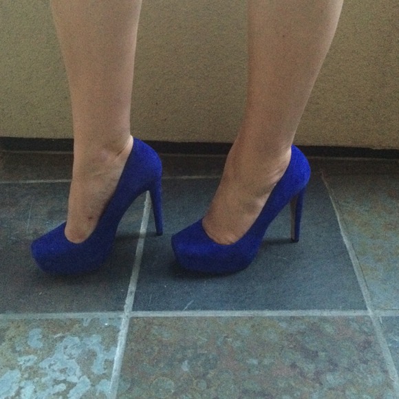 Jessica Simpson- Cobalt lol Blue Pumps Size-6