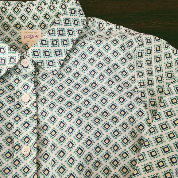 J.Crew Factory Button Up - Picture 2 of 2